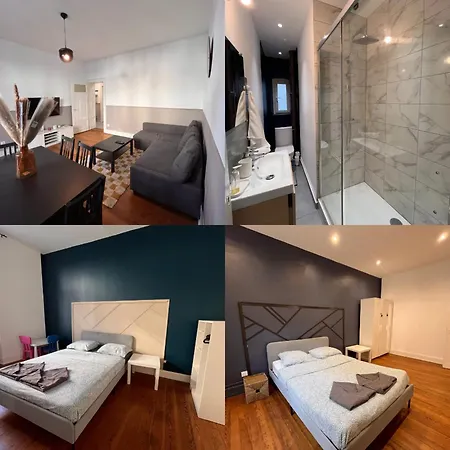 Apartment Soh Rent 3 Pieces Gare 3 - Tv - Wifi - Balcon Strasbourg